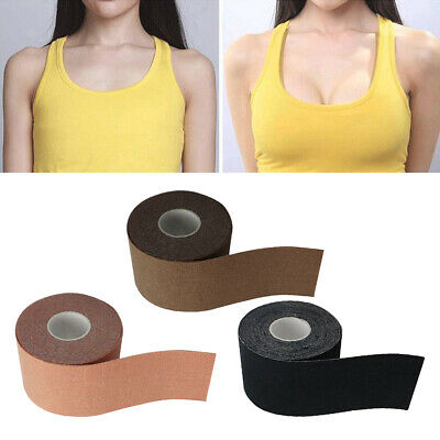 1 Roll 2.5M/5M Women Breast Push Up Bra Body Invisible Breast Lift Tape Adhesive